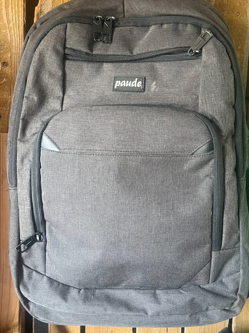 Men's Gray Travel & Work Backpack